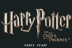 Harry Potter and the Order of the Phoenix screenshot 3 for GameBoy Advance